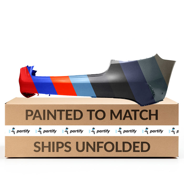 Parachoques trasero con orificios para sensores para Mercedes GLE350D Coupé - MB1100382