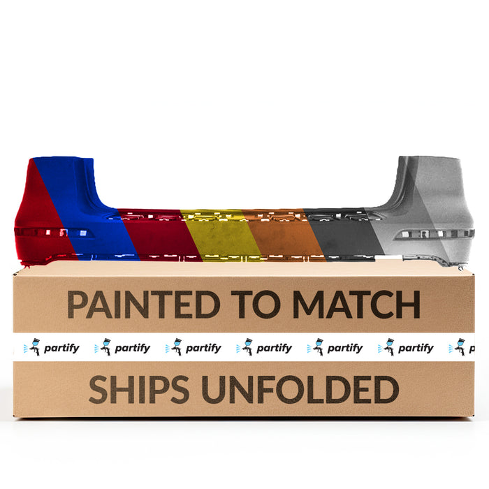 Parachoques trasero superior sin orificios para sensores Mercedes GLE300D - MB1100398