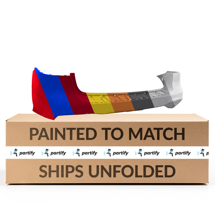 Parachoques trasero sin orificios para sensores del Mercedes GLE300D - MB1100399