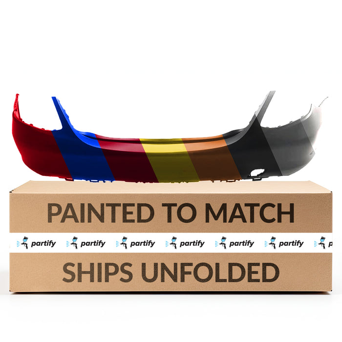 Parachoques trasero Mercedes C300 sin orificios para sensores, sedán sin Sport - MB1100406