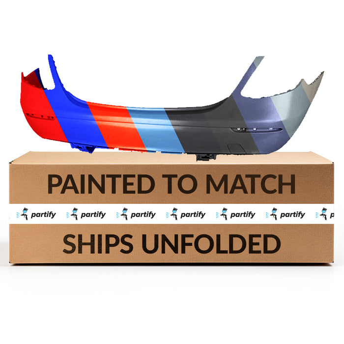 Parachoques trasero OEM Mercedes E300 sin orificios para sensores Sedán - 2138850725649999