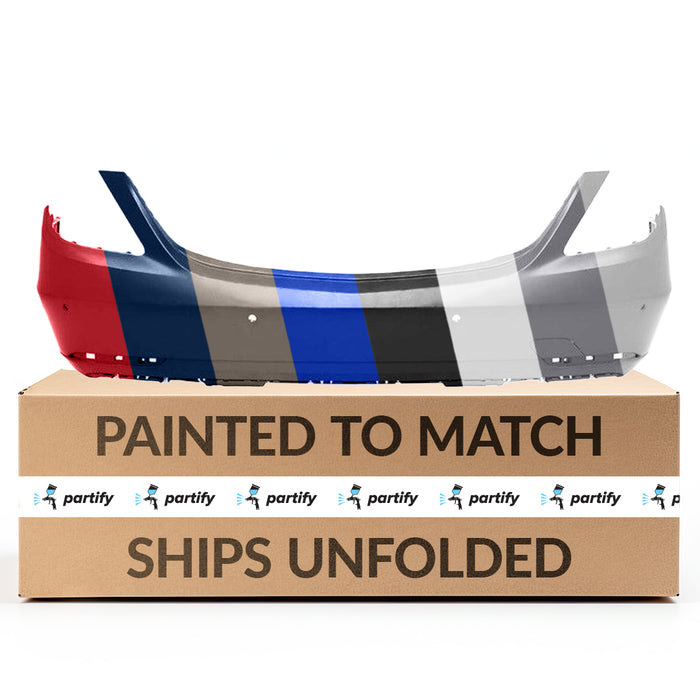 Parachoques trasero con orificios para sensores, certificado CAPA, Mercedes S450 Sedán - MB1100439C