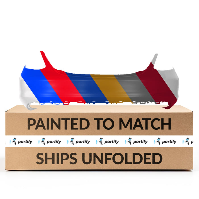 Parachoques trasero Mercedes-Benz C300 W205 sin paquete de diseño Amg y con asistencia activa de estacionamiento Sedán - MB1100441