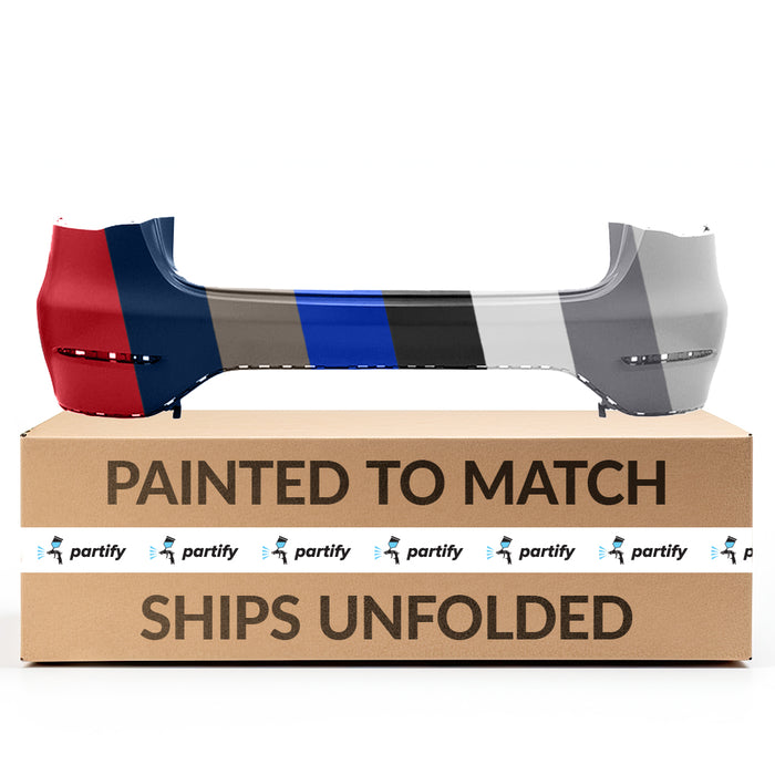 Mercedes GLC300 CAPA Certified Rear Bumper With Sensor Holes Coupe - MB1100455C