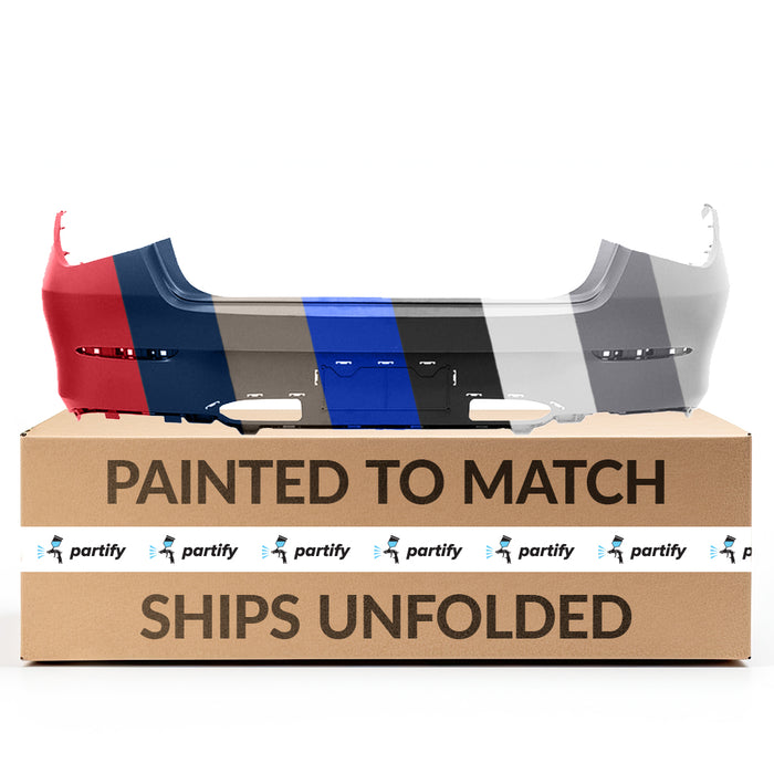 Mercedes CLA250 Rear Bumper Without Sensor Holes - MB1100456