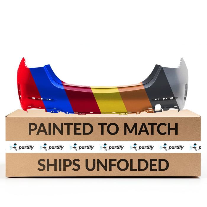 Parachoques trasero con orificios para sensores Mercedes C300 Sedán - MB1100464