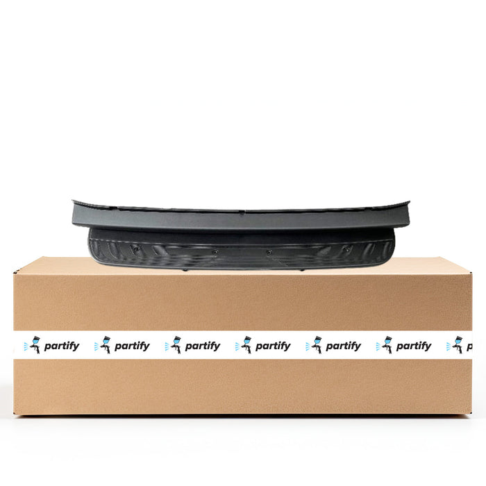 Mercedes-Benz Sprinter 1500 CAPA Certified Rear Bumper W907 W/O Trailer Hitch W/Parking Sensors W/Rear Step Textured - MB1100469C