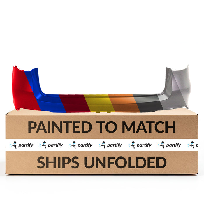 Mercedes GLC300 4MATIC CAPA Certified Rear Upper Bumper Without Sensor Holes - MB1114106C