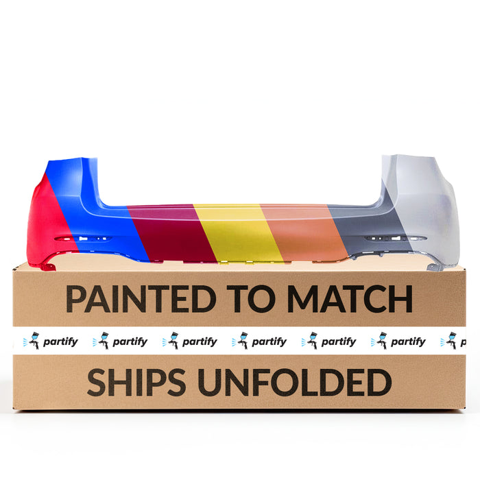 Mercedes GLC300 4MATIC CAPA Certified Rear Upper Bumper Without Sensor Holes - MB1114110C