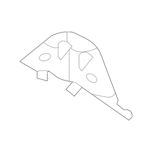 Rear Tow Hook Cover image