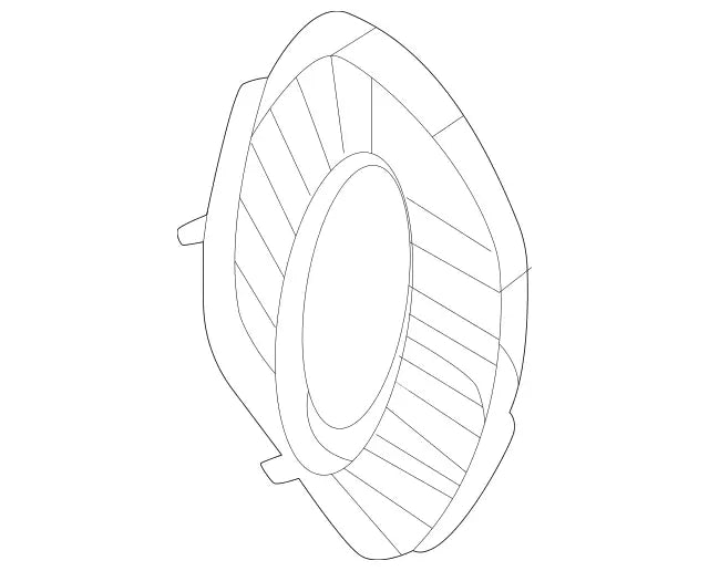 Mercedes-Benz A35 AMG/CLA35 AMG/CLA45 AMG Exh Pipe Finisher Bumper Insert Hatchback - MB1139111