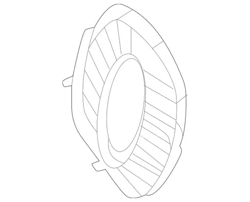 Mercedes-Benz A35 AMG/CLA35 AMG/CLA45 AMG Exh Pipe Finisher Bumper Insert Hatchback - MB1139111