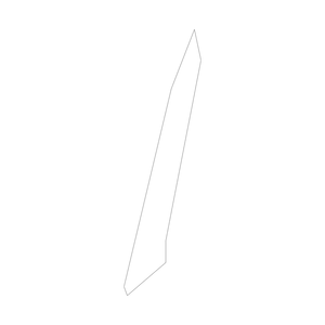 Rear Passenger Side Bumper Molding image