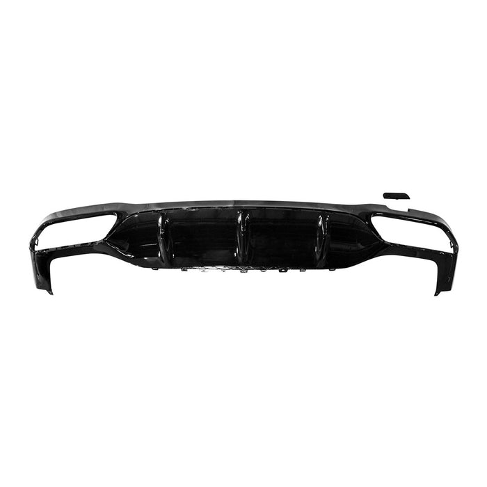 Mercedes-Benz E63 AMG S Rear Bumper Valance/Grille Kit W213 W/O Carbon Fiber Pkg Panel Sedan - MB1195129