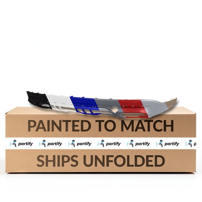 Mercedes GLE350 CAPA Certified Rear Lower Bumper Without Sensor Holes - MB1195143C