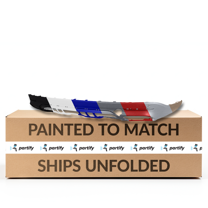 Parachoques trasero inferior con orificios para sensores del Mercedes GLE350 - MB1195145