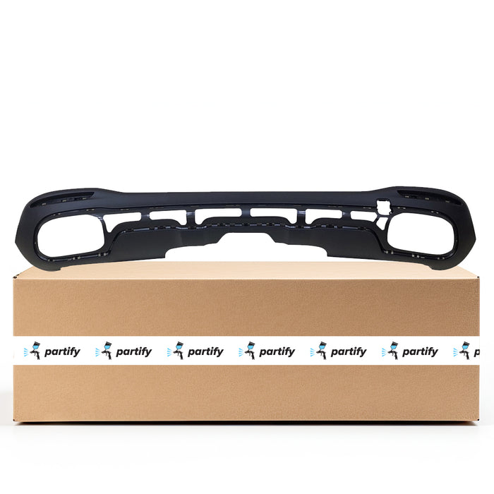 Mercedes GLS450 Rear Lower Bumper With Tow Hook Hole - MB1195162