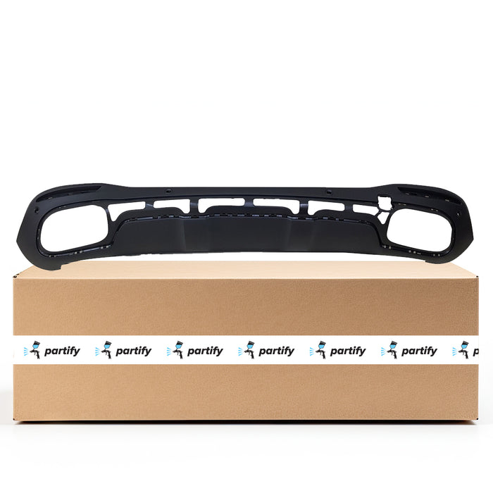 Mercedes GLS450 CAPA Certified Rear Lower Bumper Without Tow Hook Hole - MB1195163C