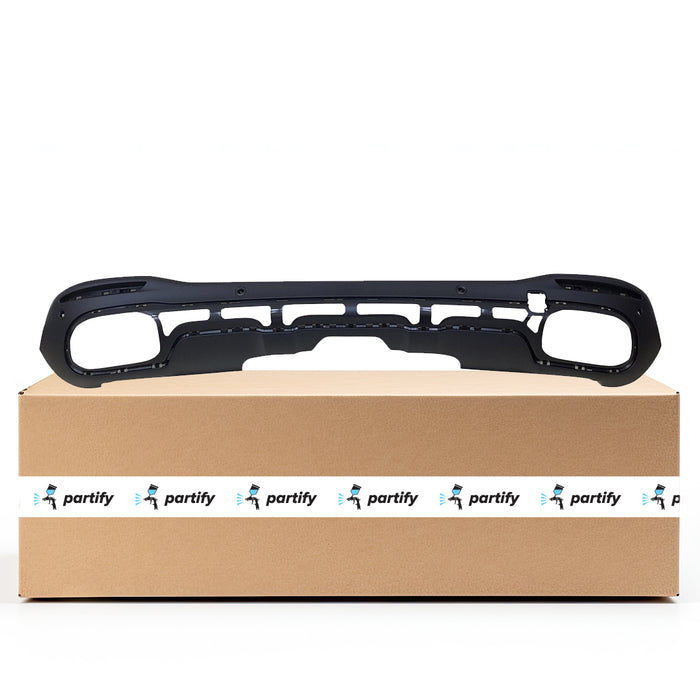 Mercedes GLS450 CAPA Certified Rear Lower Bumper With Tow Hook Hole - MB1195164C