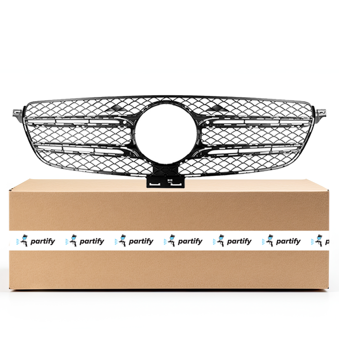 Mercedes-Benz GLE300d/GLE350/GLE400/GLE43 AMG/GLE550/GLE550e Grille W166 W/O Surround View Assembly - MB1200196