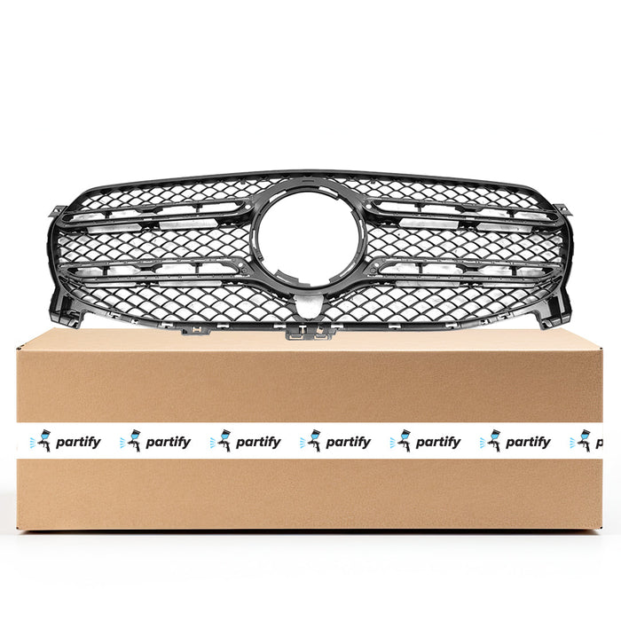 Mercedes-Benz GLE350/GLE450/GLE580 CAPA Certified Grille W167 W/O Amg Styling Pkg W/F/View Camera W/Distronic Cruise Control Assembly - MB1200213C