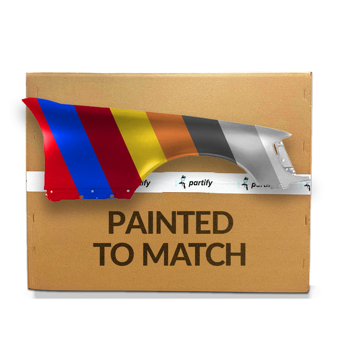 Mercedes-Benz 300SD/300SE/400SE/400SEL/500SEL/600SEL/S320/S350/S420/S500/S600 Front CAPA Certified Passenger Side Fender W/O Side Repeater Lamp Hole - MB1241120C