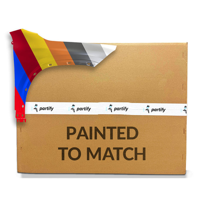 Guardabarros delantero del lado del pasajero, aluminio, H247, Mercedes-Benz GLA250/GLA35 AMG/GLA45 AMG - MB1241179