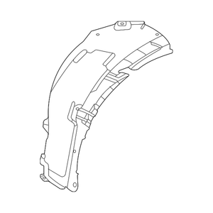 Front Driver Side Fender Liner image