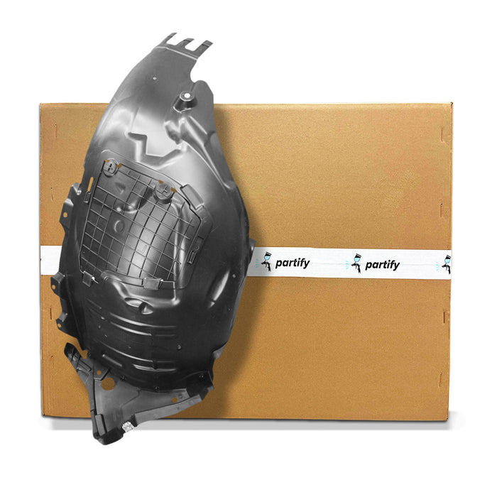 Mercedes C300 Coupe Front CAPA Certified Passenger Side Fender Liner Forward - MB1249193C