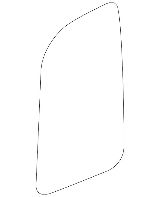 Mercedes-Benz Sprinter 1500/Sprinter 2500/Sprinter 3500/Sprinter 3500XD Door Mirror Glass - MB1325119