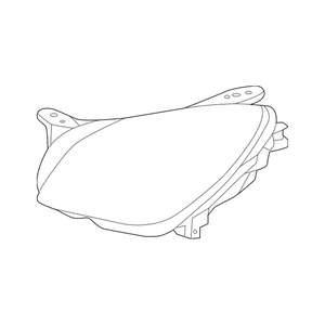 Passenger Side Headlight Assembly image