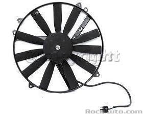 Mercedes-Benz 260E/300E CAPA Certified Engine Cooling Fan Assembly Auxillary Fan & Motor W/O Shroud From Vin A906405 - MB3115111C