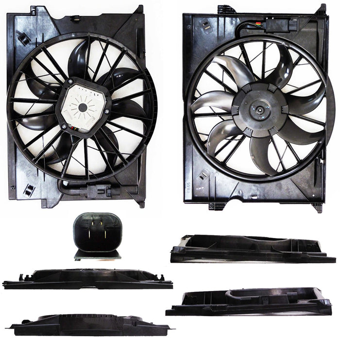 Mercedes-Benz CLS500/CLS550/E320/E500/E55 AMG/E550 Engine Cooling Fan Assembly W219 Sedan - MB3115116