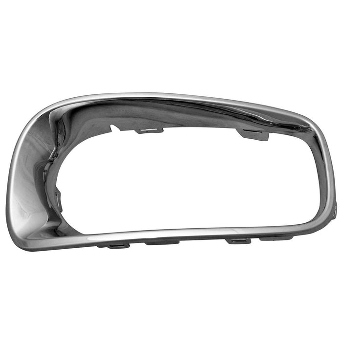 Mini Cooper Countryman Base/S/S E ALL4 Front Driver Side Bumper Insert F60 W/O Jcw Pkg W/Off Road Pkg Fog Lamp Bezel Chrome - MC1038110