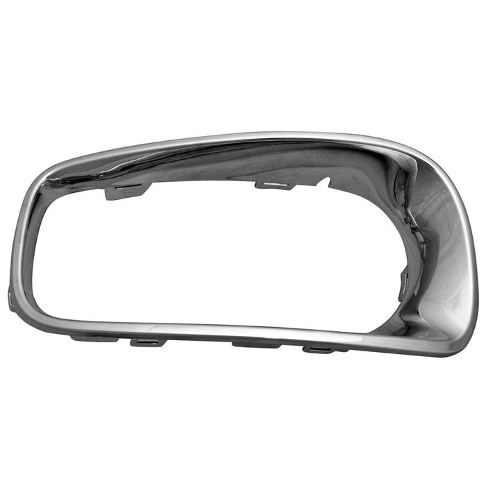 Mini Cooper Countryman Base/S/S E ALL4 Front Passenger Side Bumper Insert F60 W/O Jcw Pkg W/Off Road Pkg Fog Lamp Bezel Chrome - MC1039110