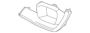 Front Passenger Side Bumper Molding image
