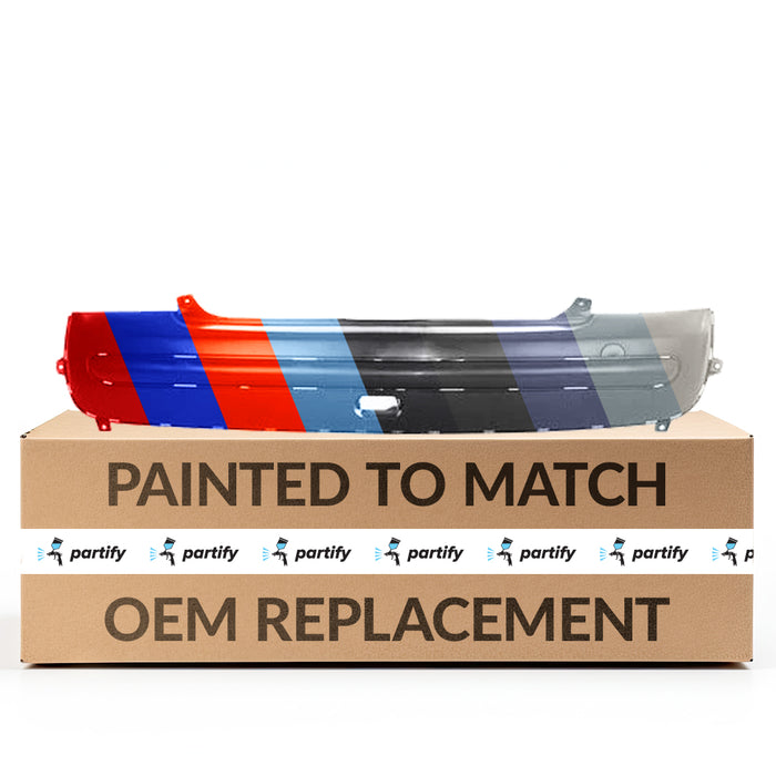 Mini Cooper Base Rear Bumper W/O Ground Effects W/Bright Trim W/O Backup Sensor - MC1100101