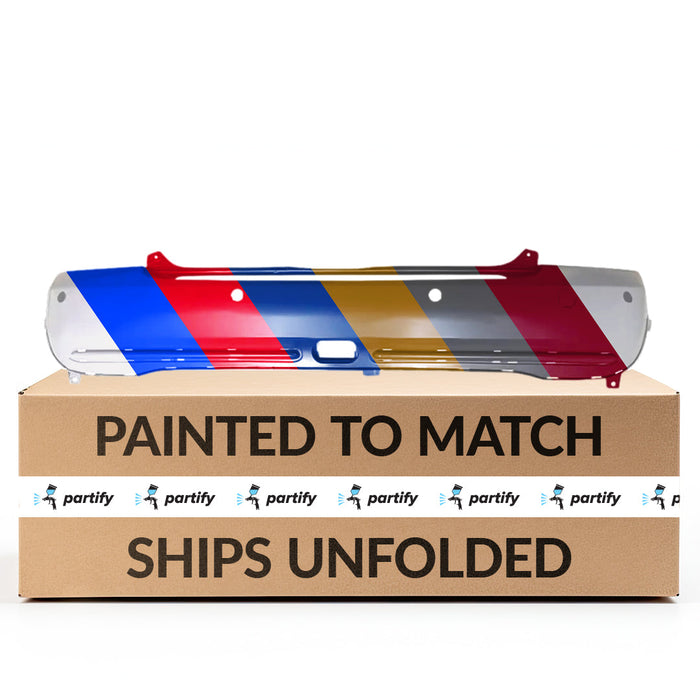 Mini Cooper Base CAPA Certified Rear Bumper W/O Ground Effects W/Bright Trim W/Park Sensor Hatchback - MC1100111C