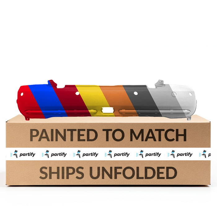 Mini Cooper Base Rear Bumper W/O Ground Effects W/Bright Trim Convertible - MC1100116