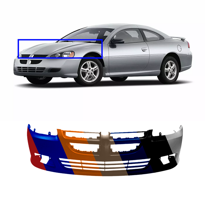 Dodge Stratus Coupe Front Bumper - MI1000284