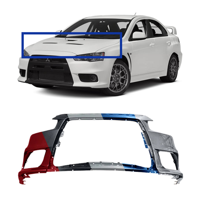 Mitsubishi Lancer Evolution CAPA Certified Front Bumper - MI1000320C