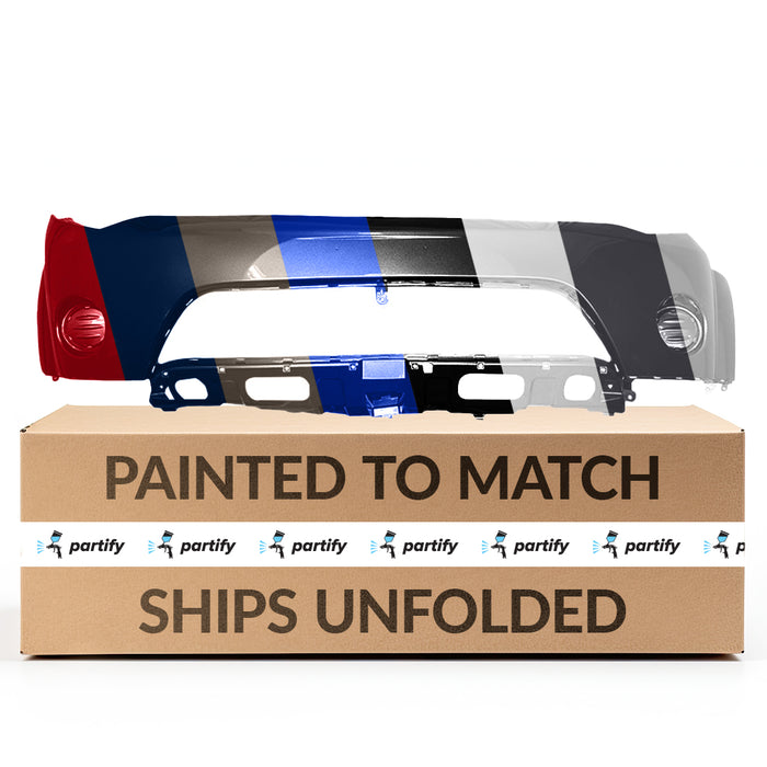 Mitsubishi Outlander Front Bumper Without Fog Light Holes - MI1000322