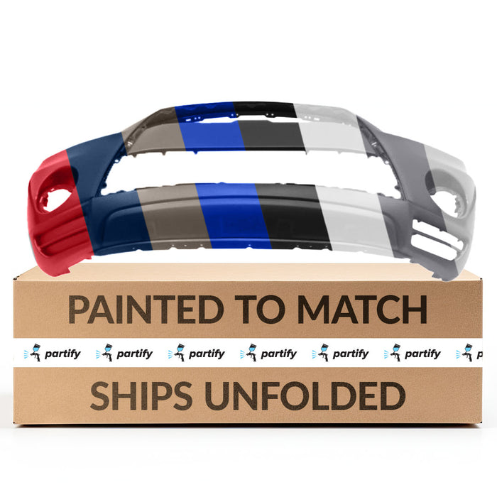 Mitsubishi Outlander CAPA Certified Front Bumper Without Skid Plate Holes - MI1000327C