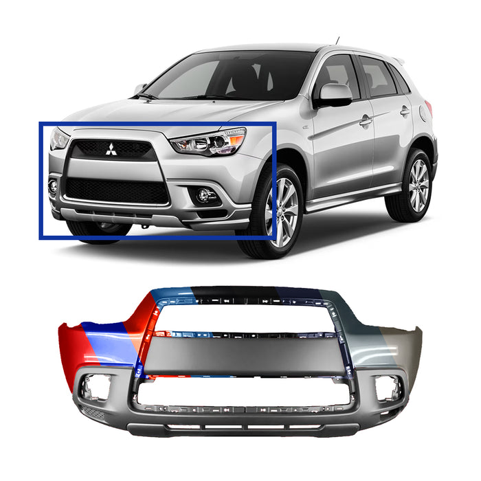 Mitsubishi Outlander Sport OEM Front Bumper - 6400D427