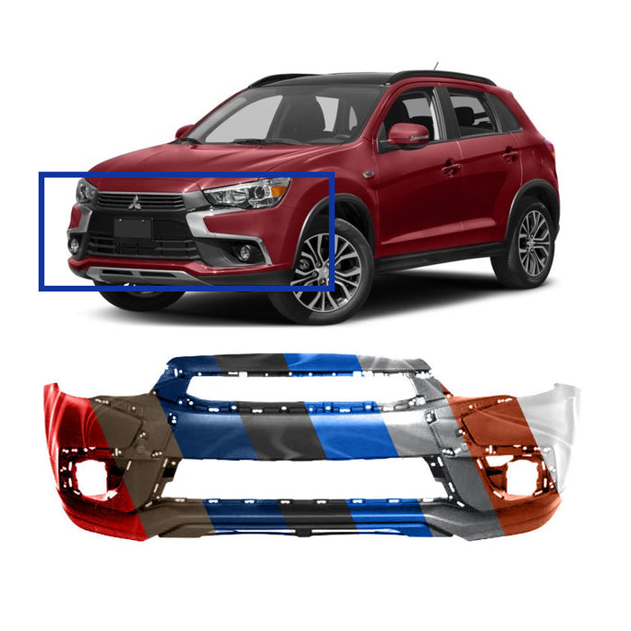 Mitsubishi Outlander Sport CAPA Certified Front Bumper - MI1000343C