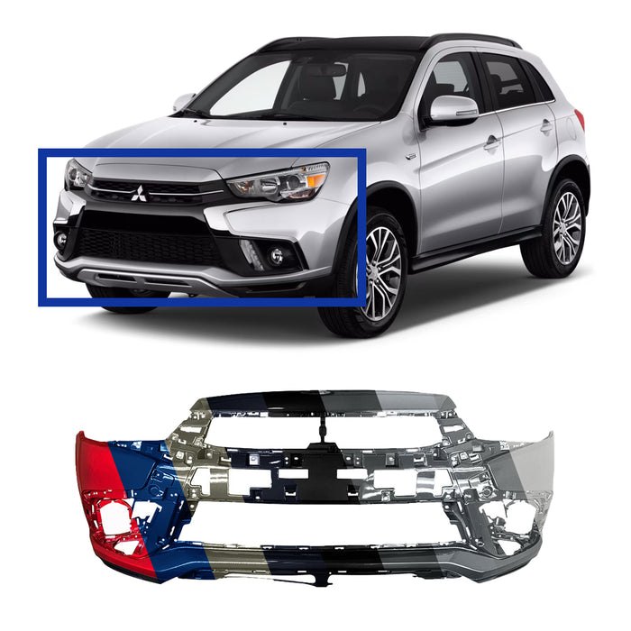 Mitsubishi Outlander Sport OEM Front Bumper - 6400K712