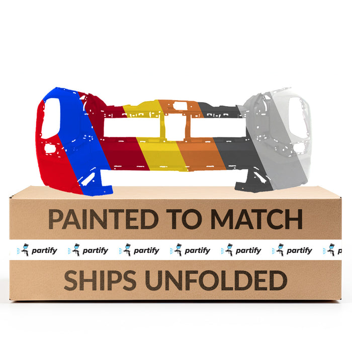 Mitsubishi Outlander Front Bumper W/O Headlamp Washers W/O Parking Sensors FWD - MI1000353