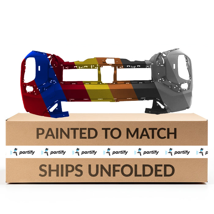 Mitsubishi Outlander CAPA Certified Front Bumper W/Headlamp Washers W/O Parking Sensors AWD - MI1000355C