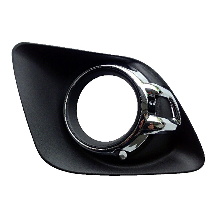 Mitsubishi Outlander Sport/RVR Front Driver Side Bumper Insert Fog Lamp Bezel Chrome - MI1038113