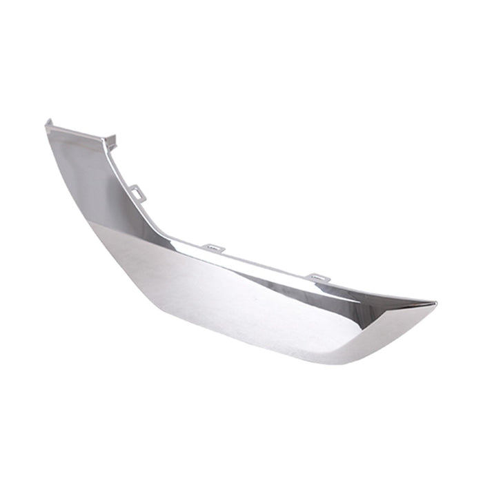 Mitsubishi Outlander ES Front Driver Side Bumper Insert Fog Lamp Opening Cover For Use W/O Fog Lamps Chrome - MI1038134